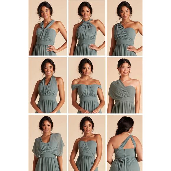 Birdy Grey Light Blue Grace Convertible Dress - Picture 8 of 8